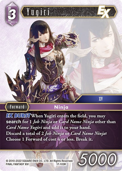 Yugiri EX [Rebellion's Call] | Boutique FDB TCG