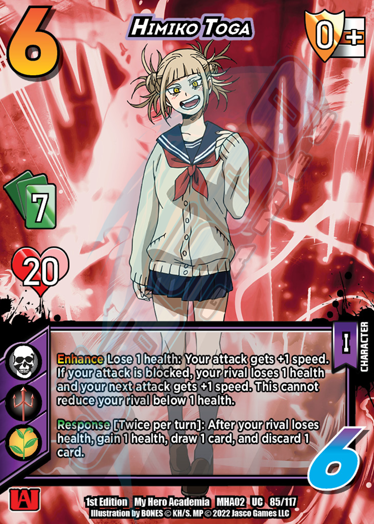 Himiko Toga [Crimson Rampage] | Boutique FDB TCG