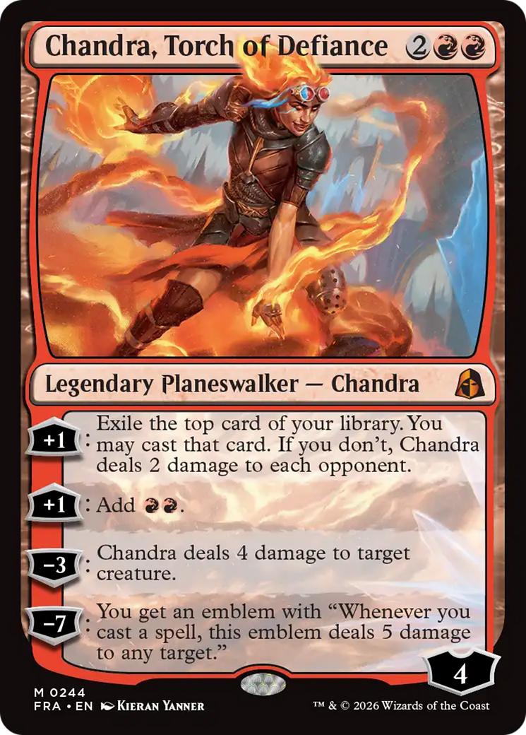 Chandra, Torch of Defiance [Reality Fracture] | Boutique FDB TCG