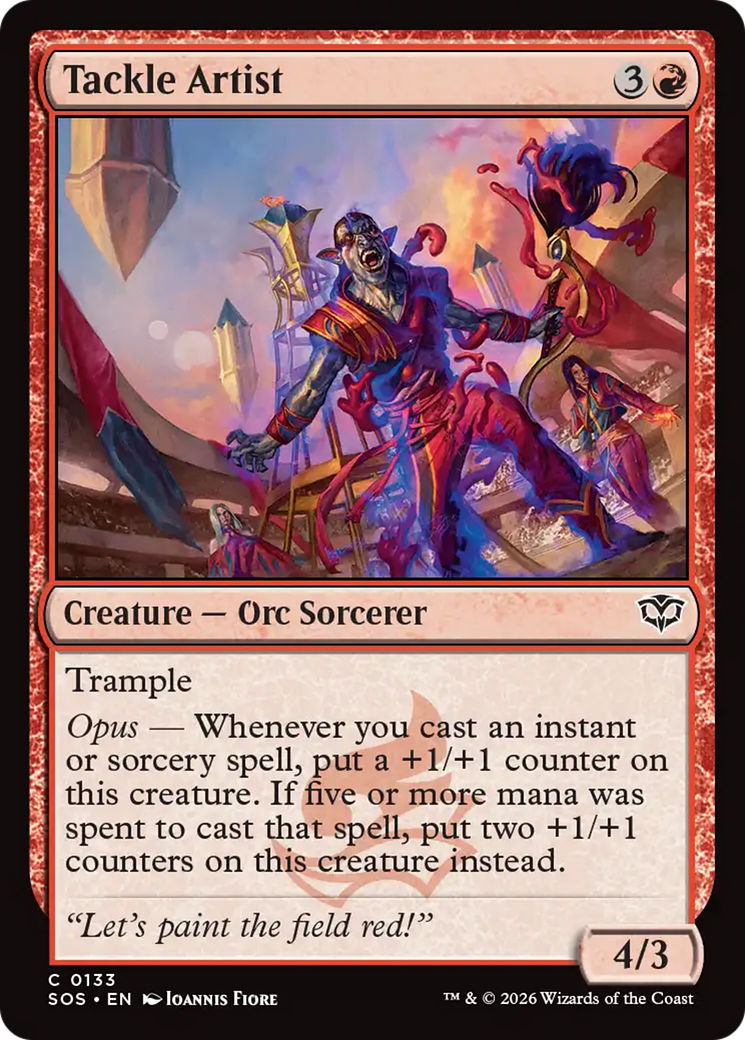 Tackle Artist [Secrets of Strixhaven] | Boutique FDB TCG