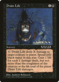 Drain Life (Oversized) [Oversize Cards] | Boutique FDB TCG