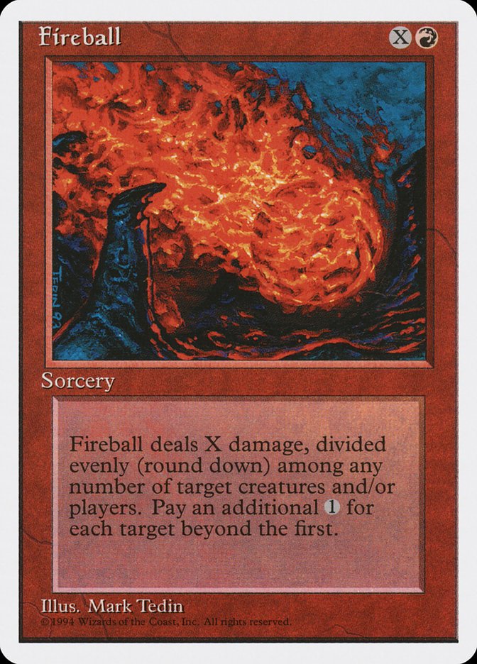 Fireball [Media Promos] | Boutique FDB TCG