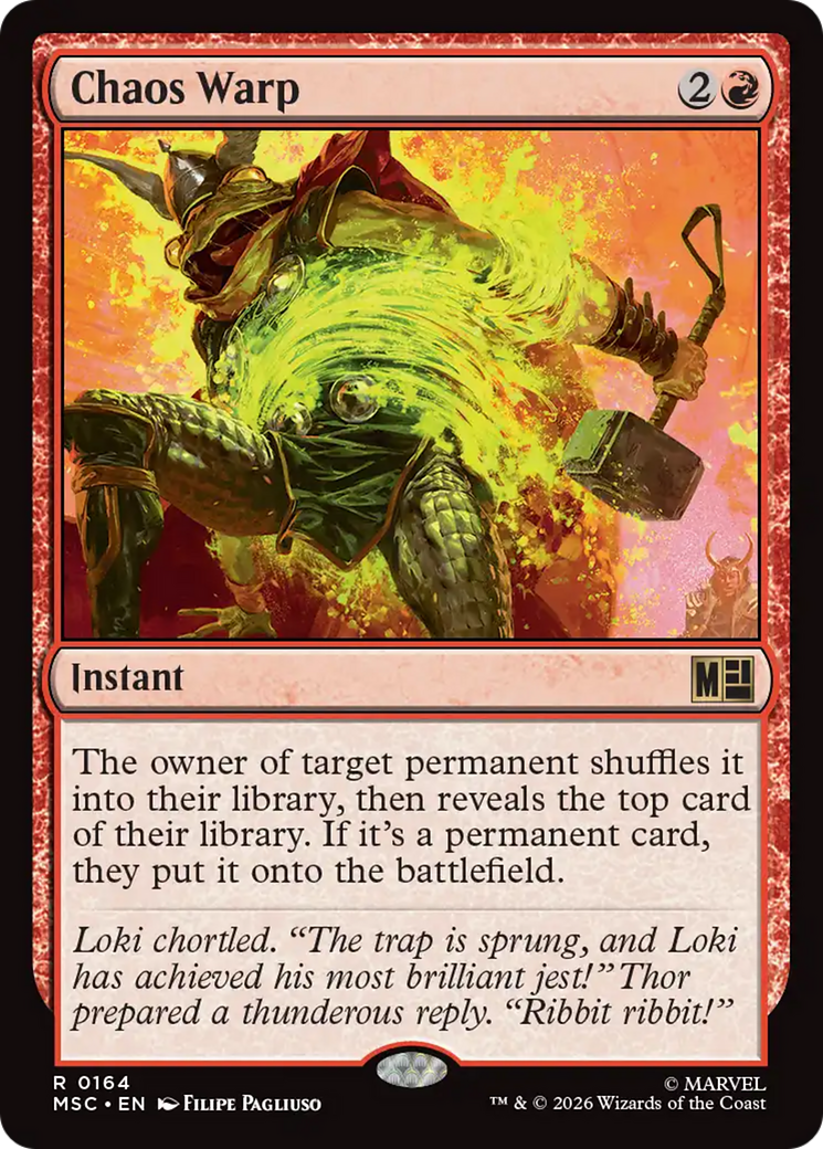 Chaos Warp [Marvel Super Heroes Commander] | Boutique FDB TCG