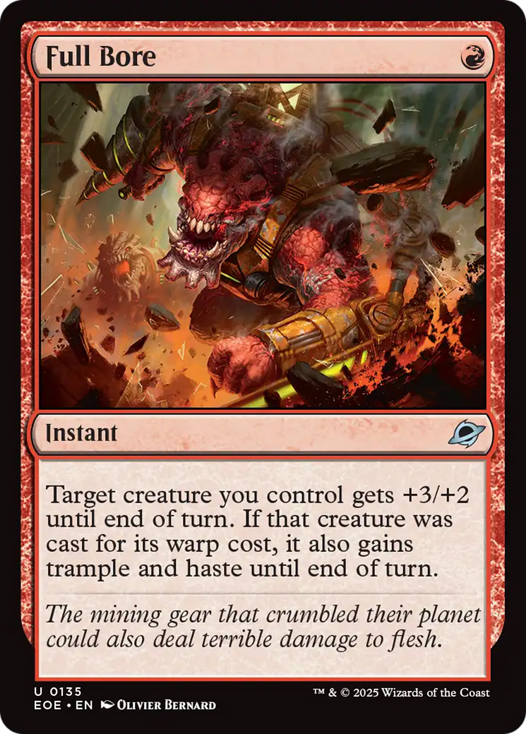 Full Bore [Edge of Eternities] | Boutique FDB TCG