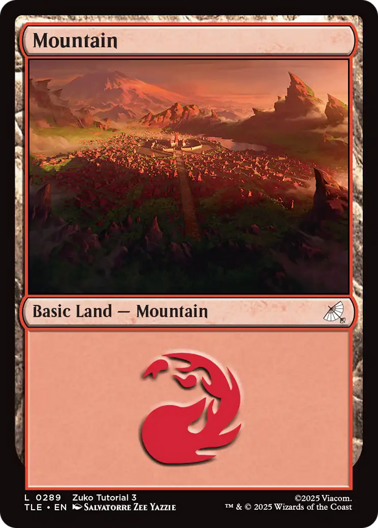 Mountain (0289) [Avatar: The Last Airbender: Eternal-Legal] | Boutique FDB TCG