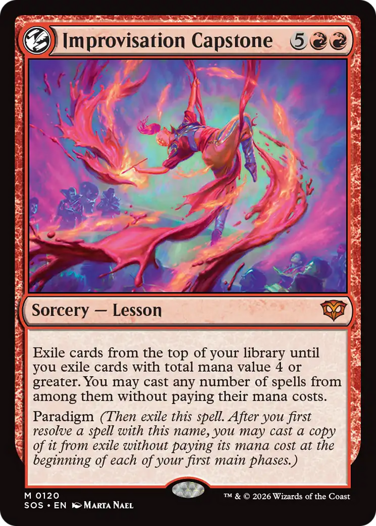 Improvisation Capstone [Secrets of Strixhaven] | Boutique FDB TCG