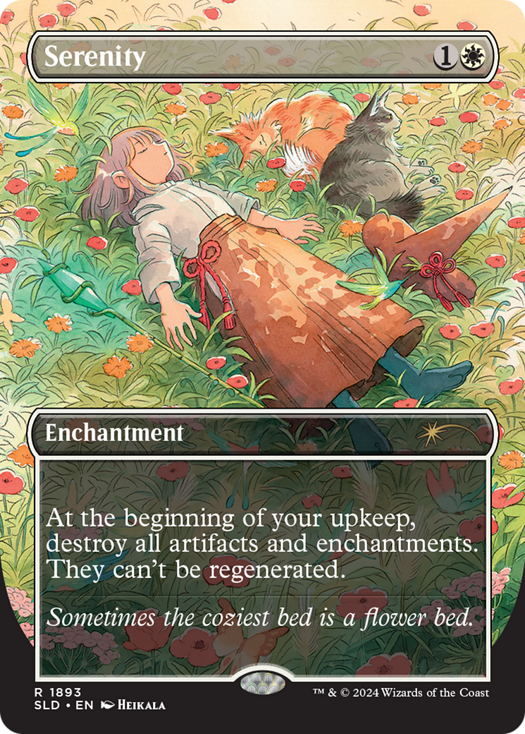 Serenity (Rainbow Foil) [Secret Lair Drop Series] | Boutique FDB TCG