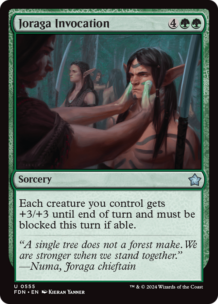 Joraga Invocation [Foundations] | Boutique FDB TCG