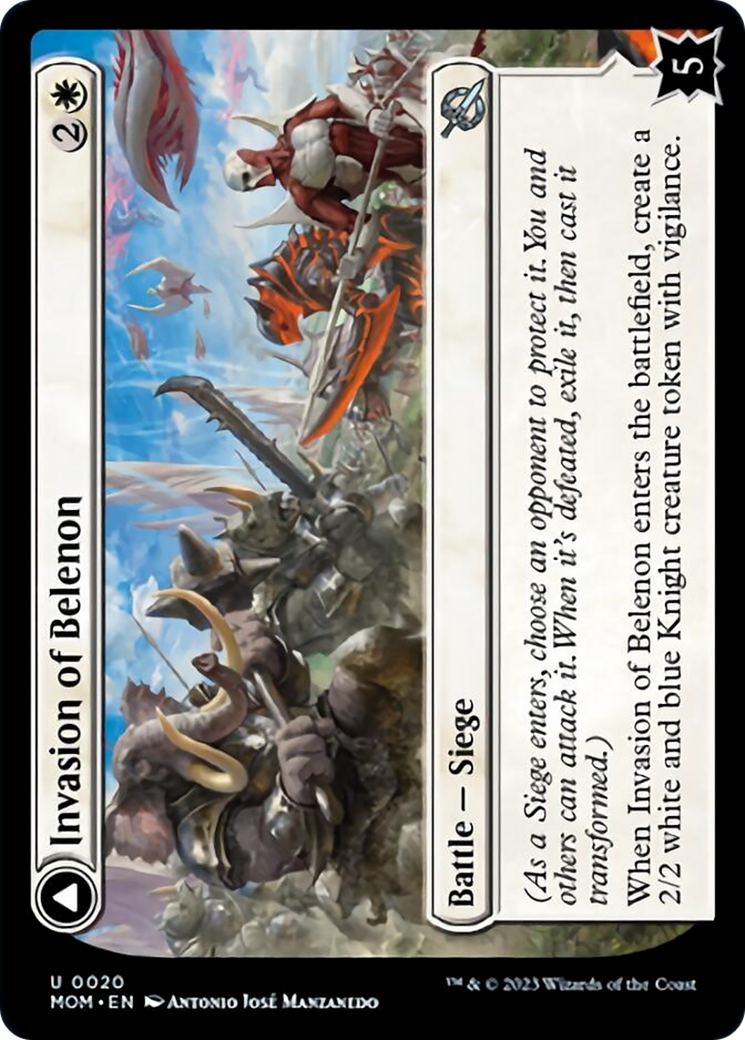 Invasion of Belenon // Belenon War Antherm [March of the Machine] | Boutique FDB TCG