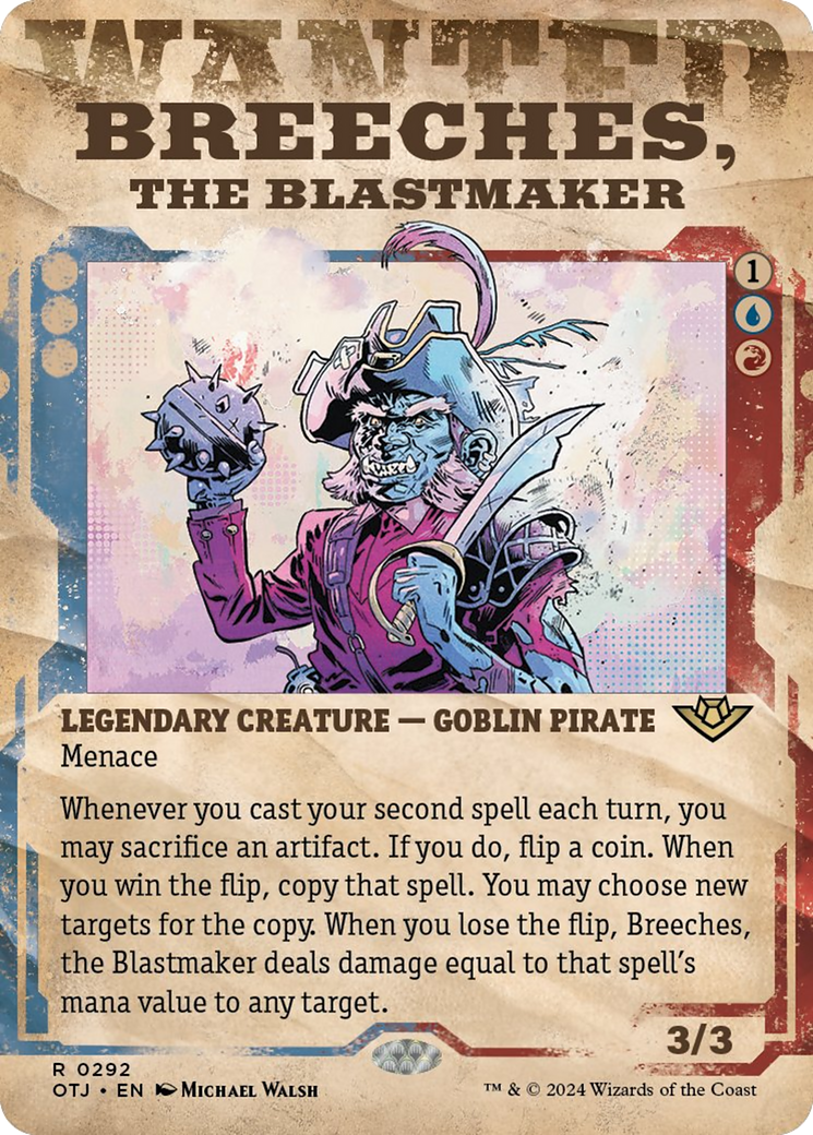 Breeches, the Blastmaker (Showcase) [Outlaws of Thunder Junction] | Boutique FDB TCG