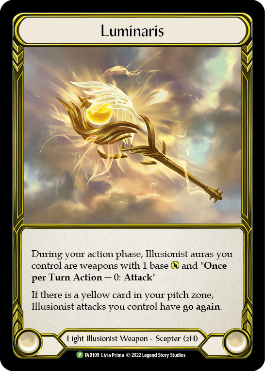 Luminaris (Golden) [FAB109] (Promo)  Cold Foil | Boutique FDB TCG