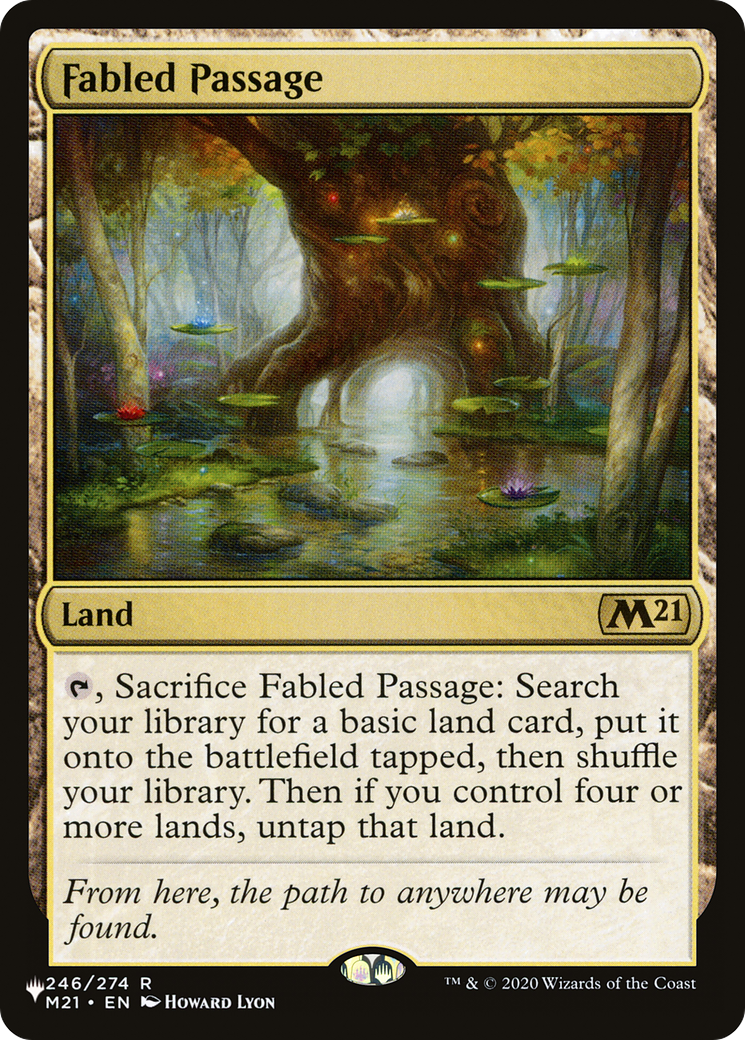 Fabled Passage (M21) [The List] | Boutique FDB TCG