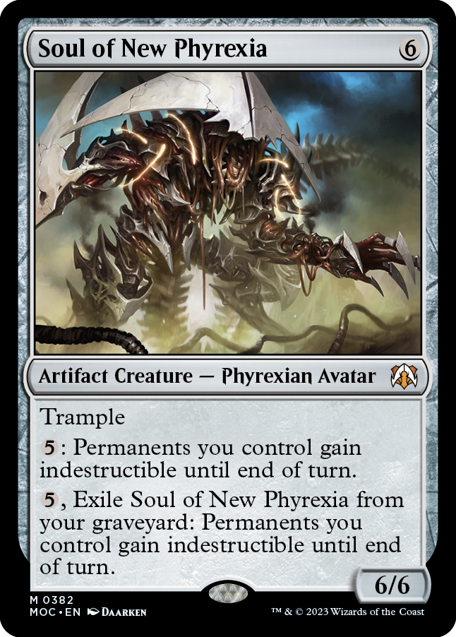 Soul of New Phyrexia [March of the Machine Commander] | Boutique FDB TCG