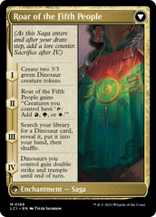 Huatli, Poet of Unity // Roar of the Fifth People [The Lost Caverns of Ixalan] | Boutique FDB TCG