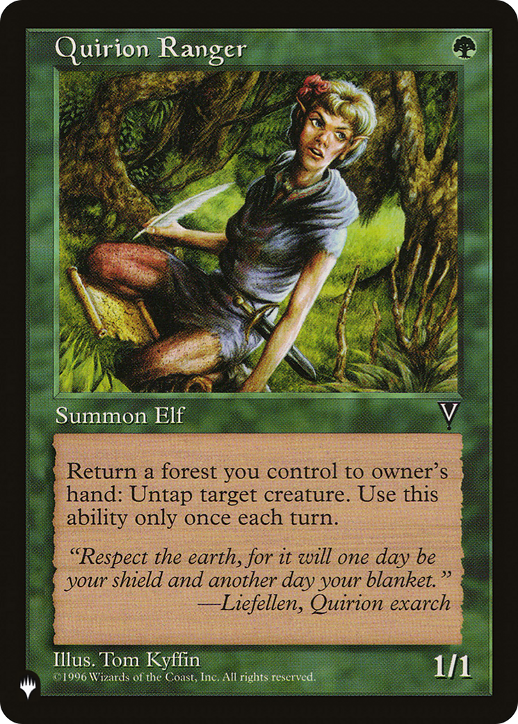 Quirion Ranger [The List Reprints] | Boutique FDB TCG