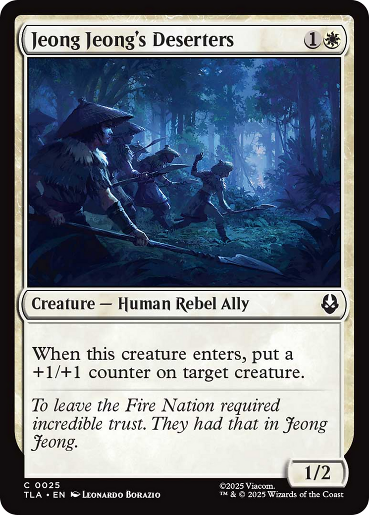 Jeong Jeong's Deserters [Avatar: The Last Airbender] | Boutique FDB TCG