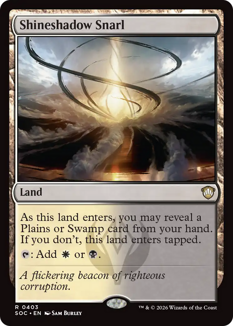 Shineshadow Snarl [Secrets of Strixhaven Commander] | Boutique FDB TCG