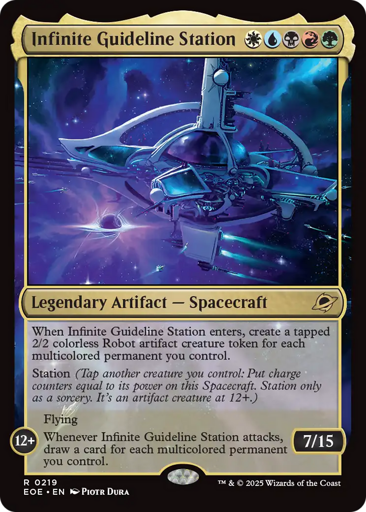 Infinite Guideline Station [Edge of Eternities] | Boutique FDB TCG