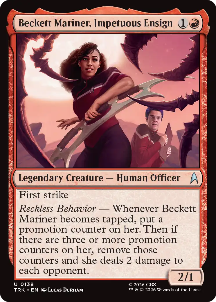 Beckett Mariner, Impetuous Ensign [Star Trek] | Boutique FDB TCG