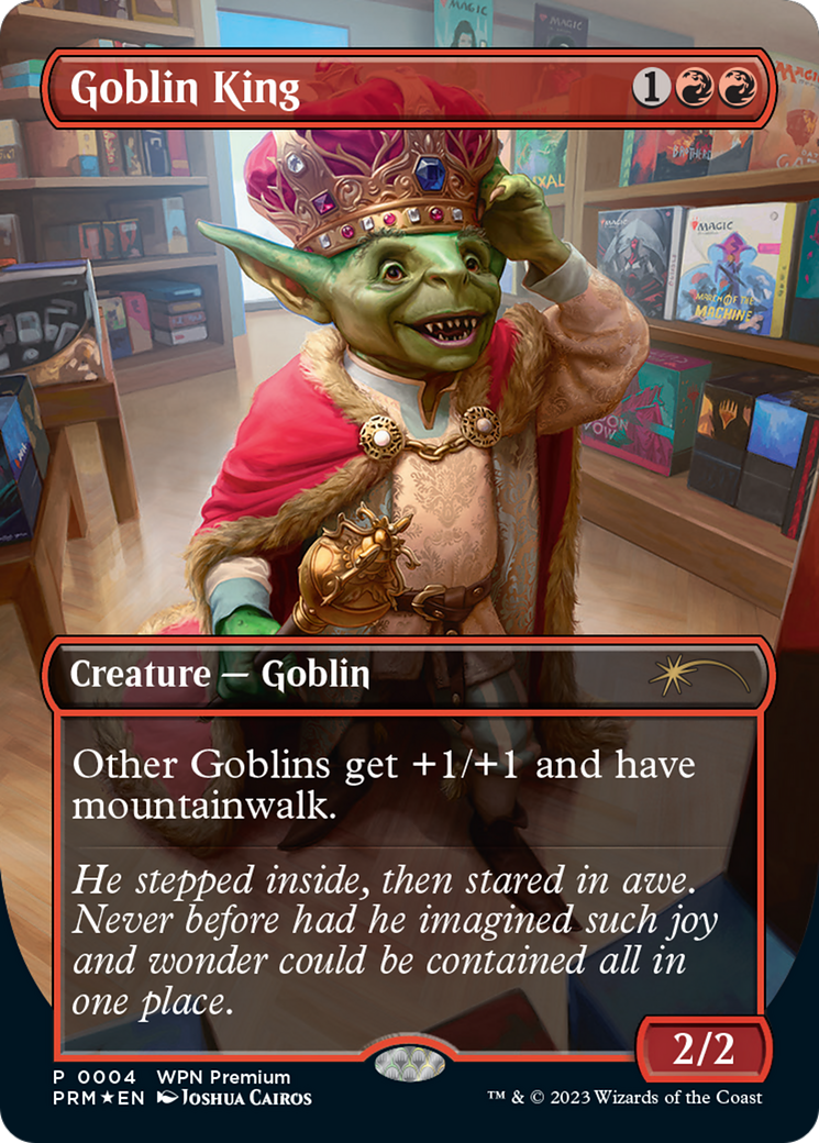 Goblin King [Wizards Play Network 2024] | Boutique FDB TCG