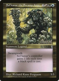 Sol'kanar the Swamp King (Oversized) [Oversize Cards] | Boutique FDB TCG