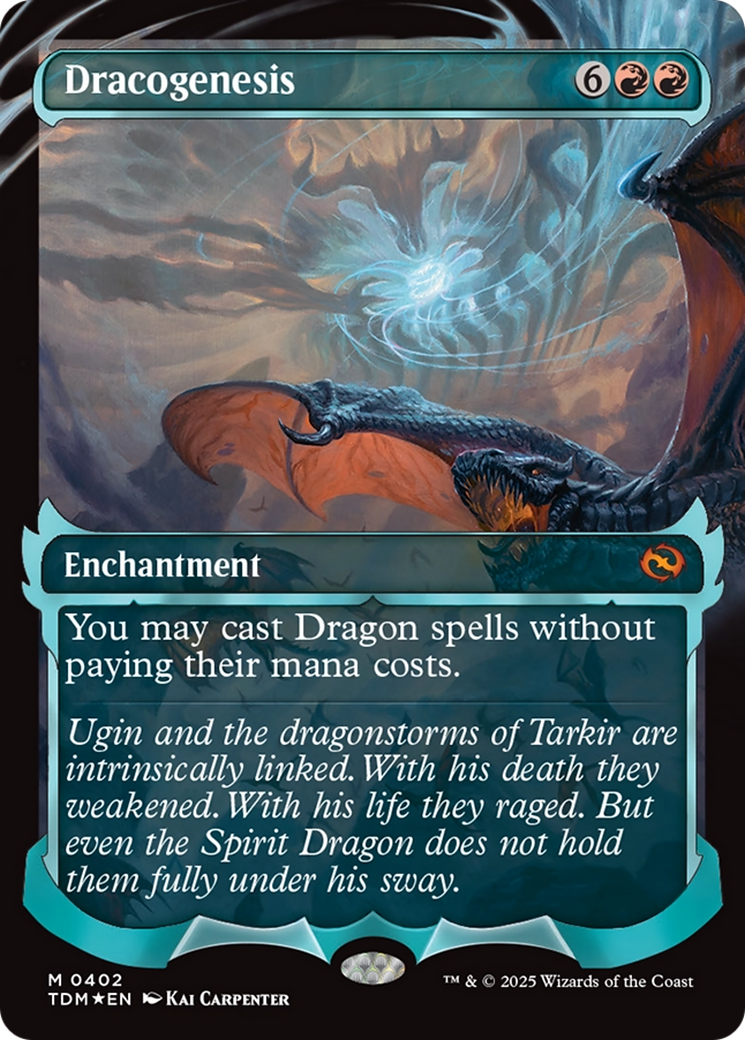 Dracogenesis (0402) (Showcase) [Tarkir: Dragonstorm] | Boutique FDB TCG
