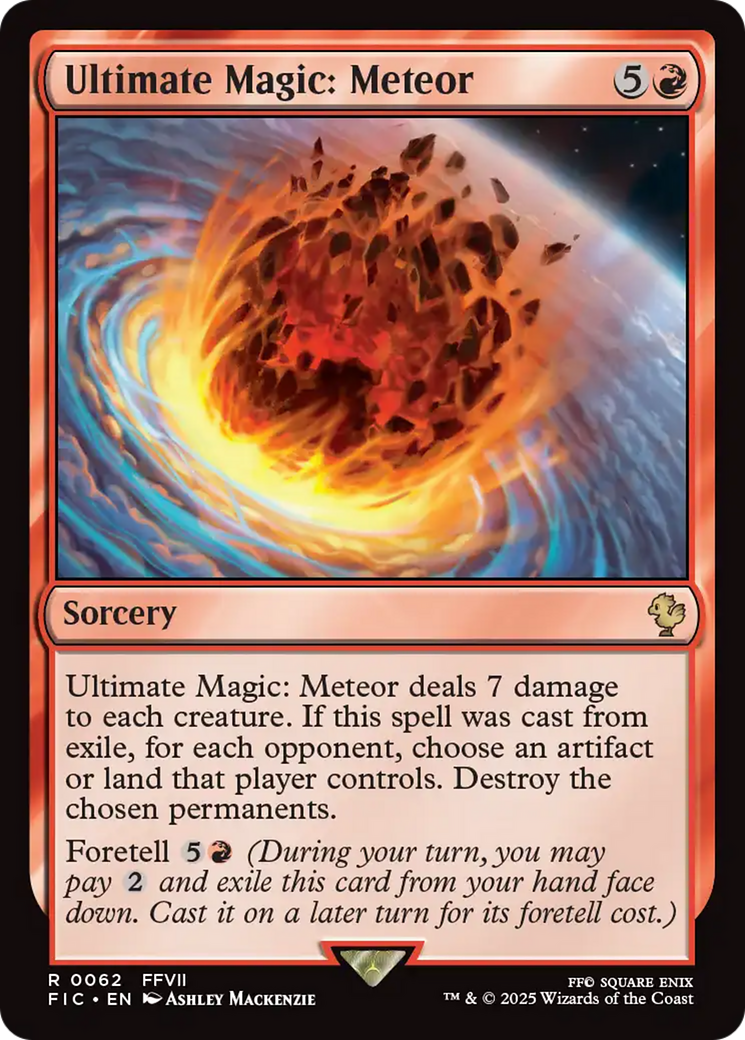 Ultimate Magic: Meteor [FINAL FANTASY Commander] | Boutique FDB TCG