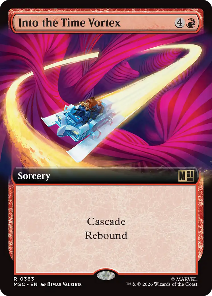 Into the Time Vortex (Extended Art) [Marvel Super Heroes Commander] | Boutique FDB TCG