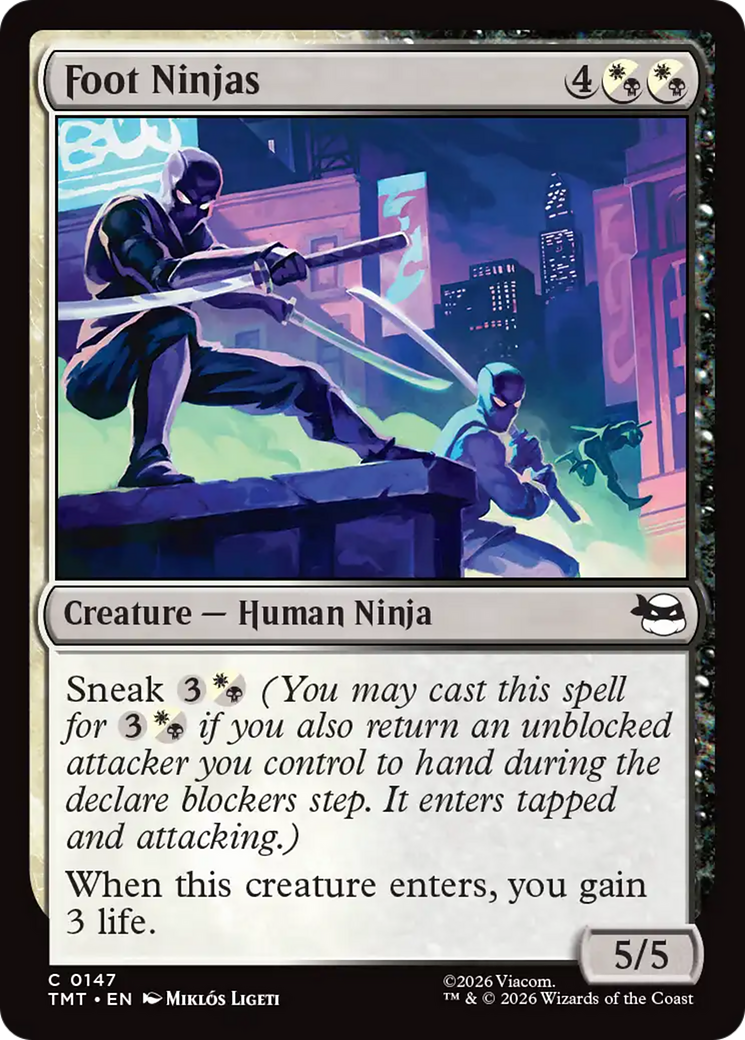 Foot Ninjas [Teenage Mutant Ninja Turtles] | Boutique FDB TCG