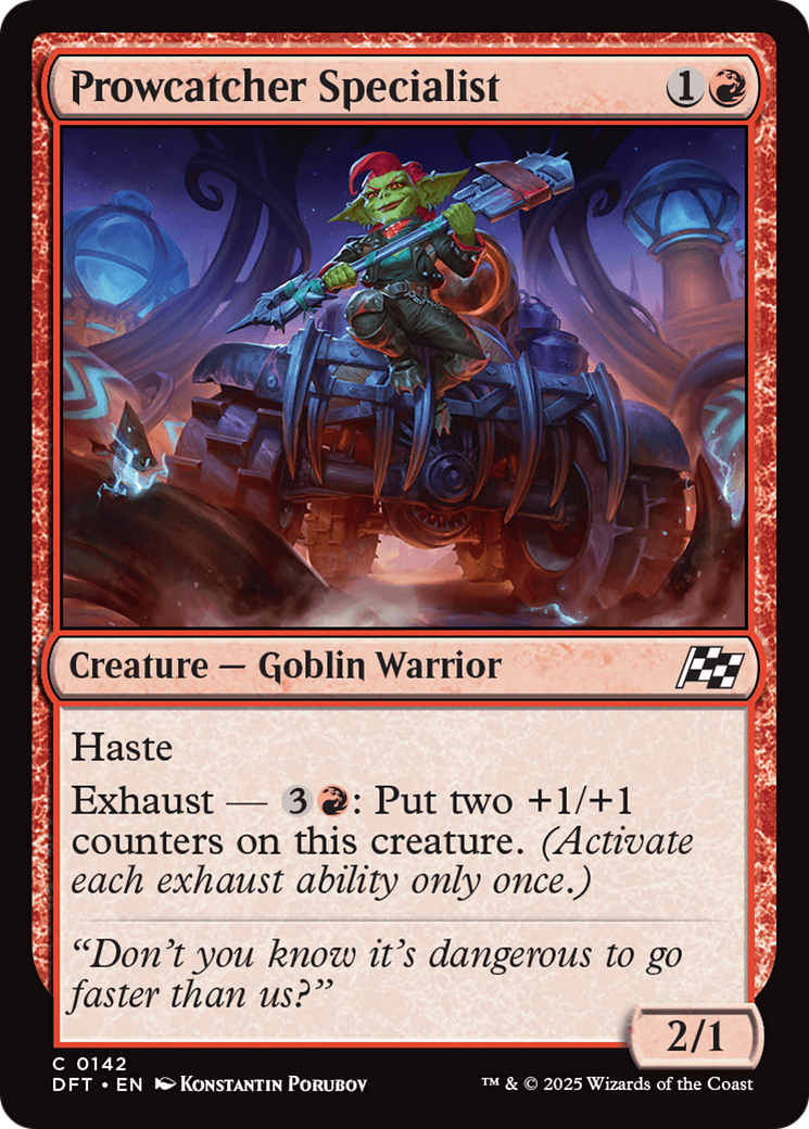 Prowcatcher Specialist [Aetherdrift] | Boutique FDB TCG
