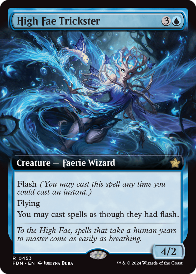 High Fae Trickster (Extended Art) [Foundations] | Boutique FDB TCG