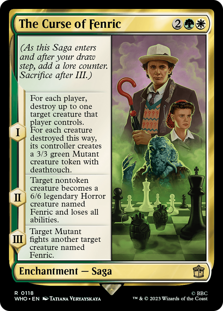 The Curse of Fenric [Doctor Who] | Boutique FDB TCG