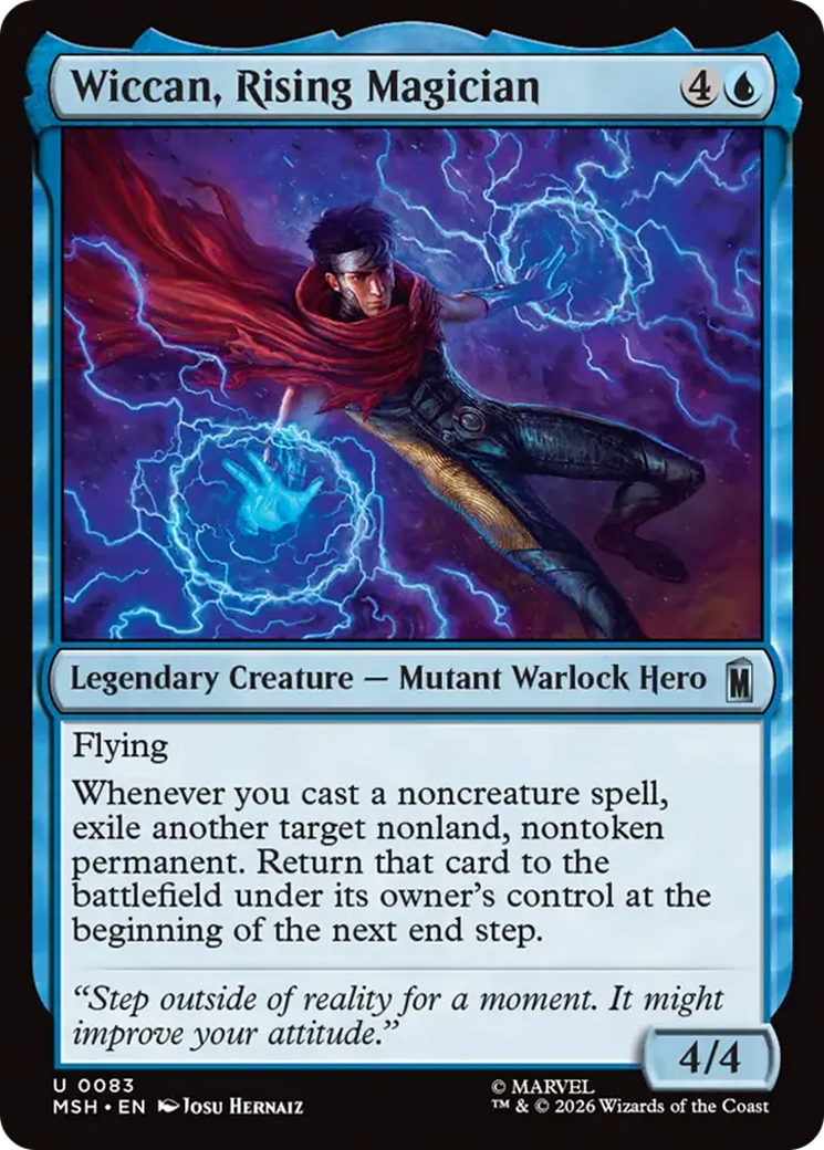 Wiccan, Rising Magician [Marvel Super Heroes] | Boutique FDB TCG