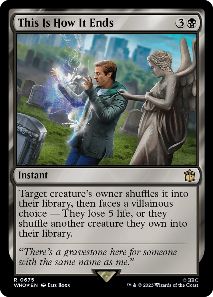 This Is How It Ends (Surge Foil) [Doctor Who] | Boutique FDB TCG