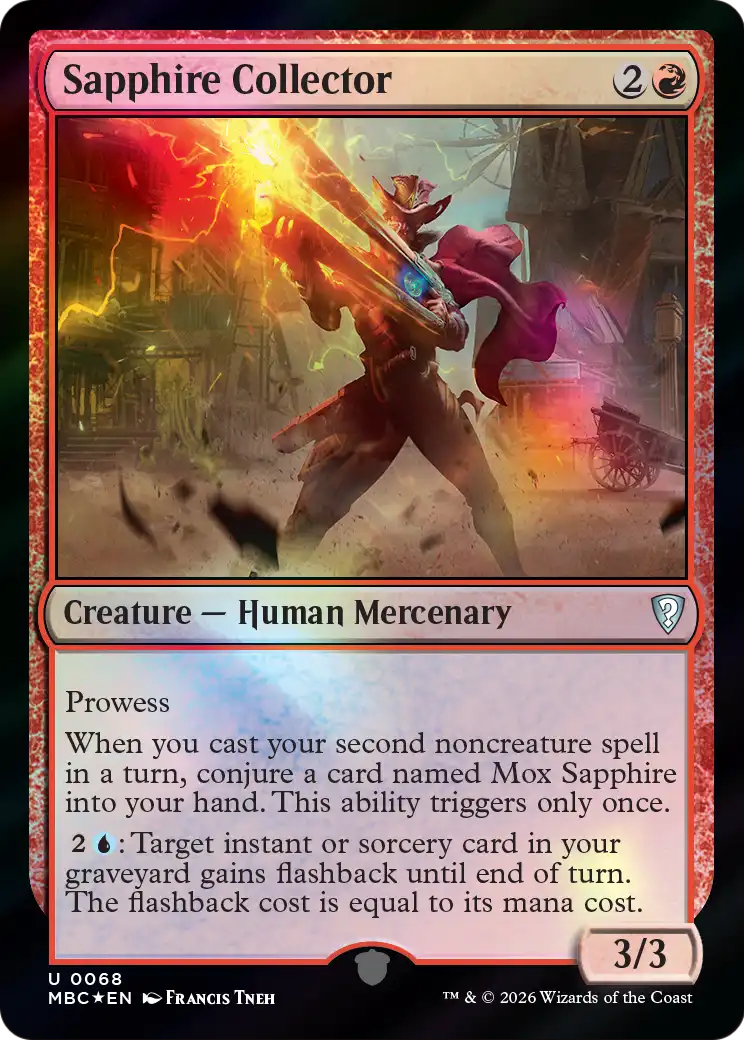 Sapphire Collector [Mystery Booster: Commander Edition] | Boutique FDB TCG