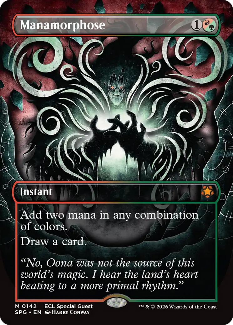 Manamorphose (Borderless) [Lorwyn Eclipsed Special Guests] | Boutique FDB TCG