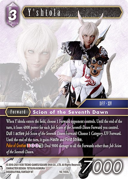 Y'shtola [Emissaries of Light] | Boutique FDB TCG