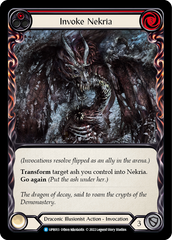 Invoke Nekria // Nekria [UPR013] (Uprising) | Boutique FDB TCG