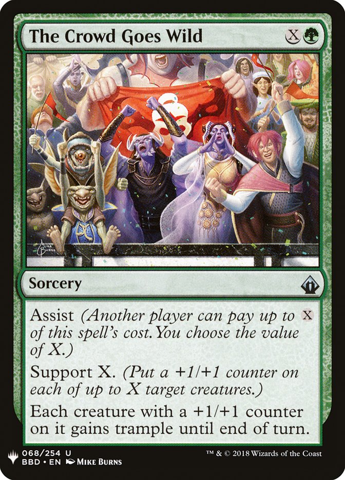 The Crowd Goes Wild [Mystery Booster] | Boutique FDB TCG
