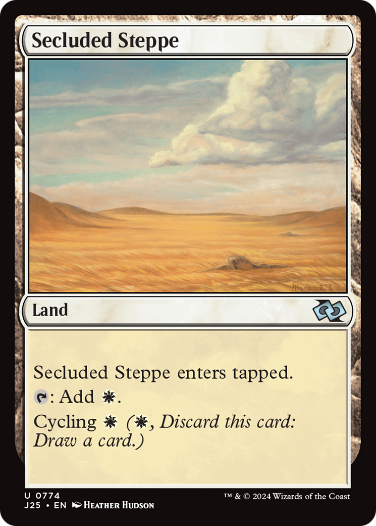 Secluded Steppe [Foundations Jumpstart] | Boutique FDB TCG