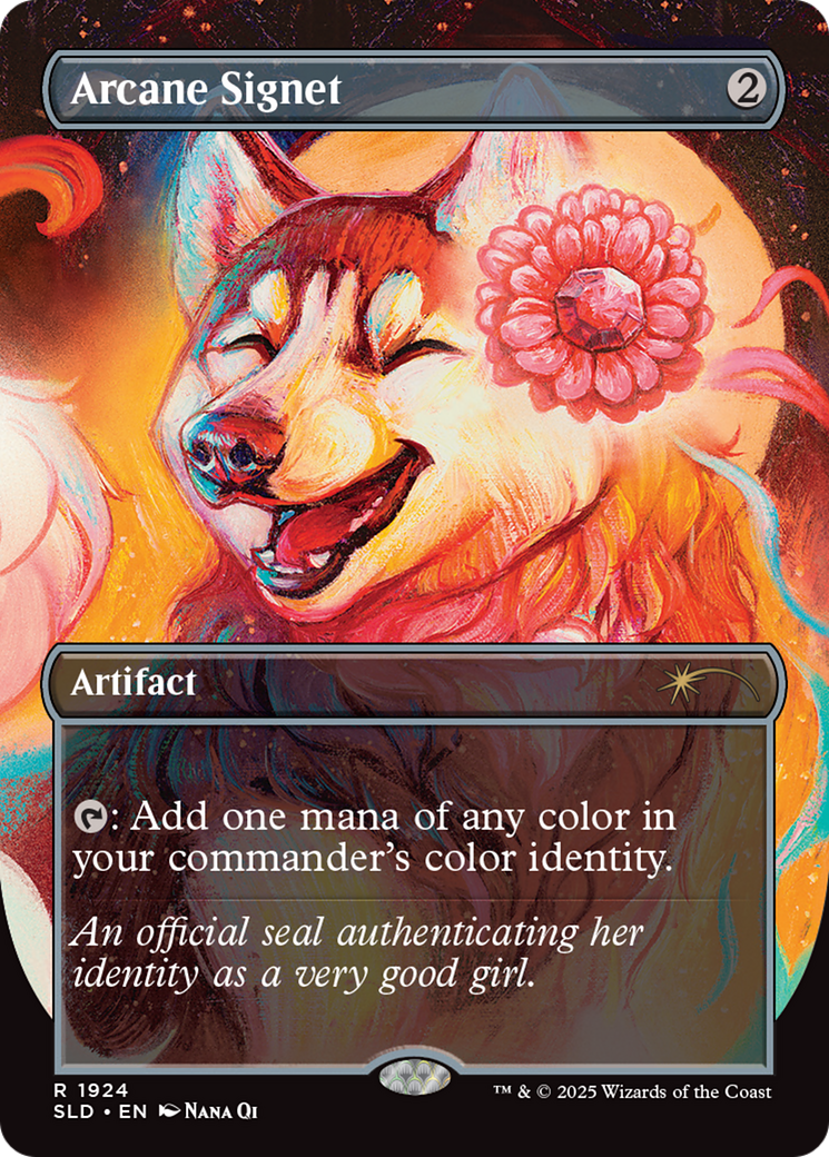 Arcane Signet (1924) (Rainbow Foil) [Secret Lair Drop Series] | Boutique FDB TCG