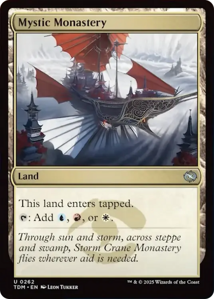 Mystic Monastery [Tarkir: Dragonstorm] | Boutique FDB TCG