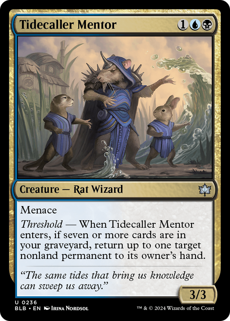 Tidecaller Mentor [Bloomburrow] | Boutique FDB TCG