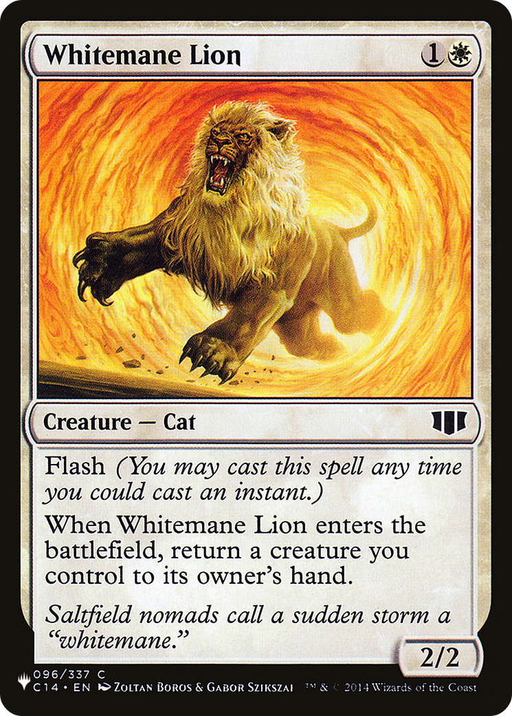 Whitemane Lion (PLC) [The List] | Boutique FDB TCG