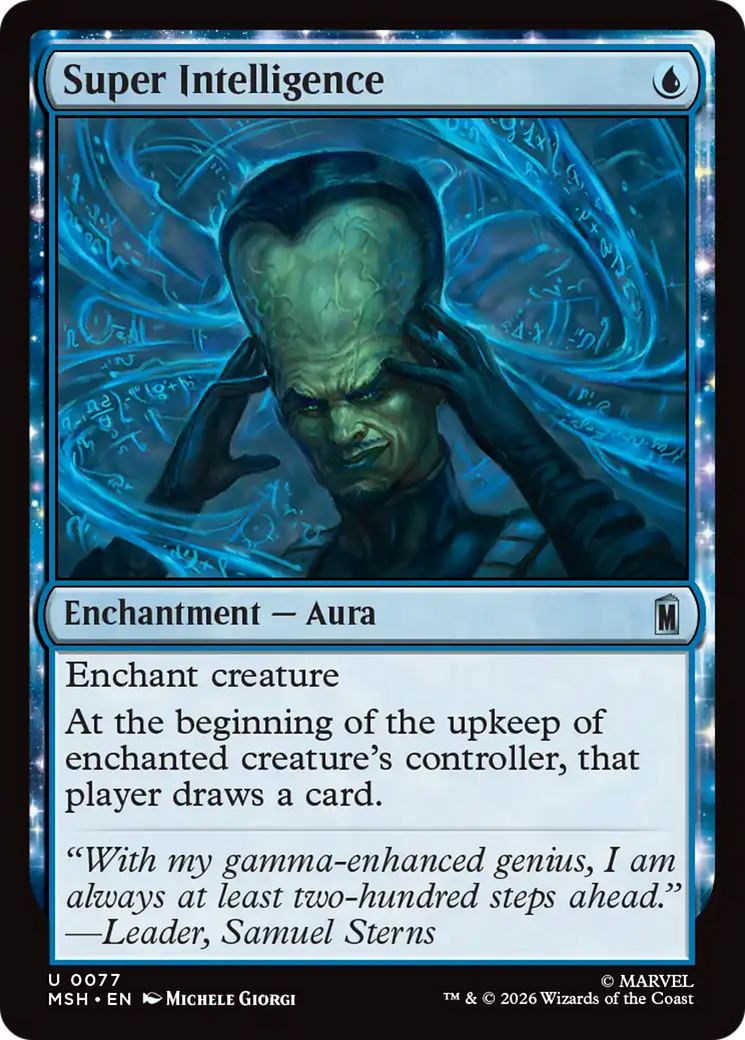 Super Intelligence [Marvel Super Heroes] | Boutique FDB TCG