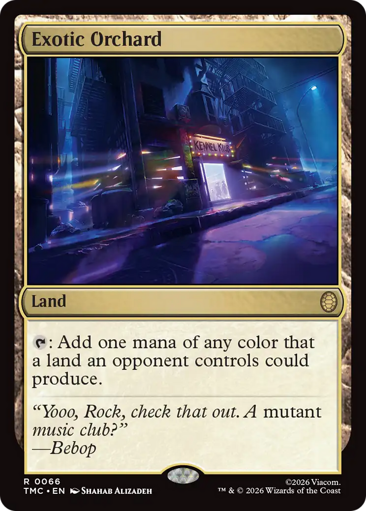 Exotic Orchard [Teenage Mutant Ninja Turtles Commander] | Boutique FDB TCG