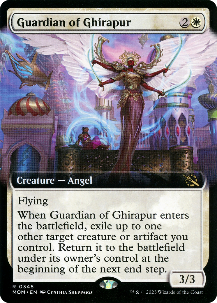 Guardian of Ghirapur (Extended Art) [March of the Machine] | Boutique FDB TCG