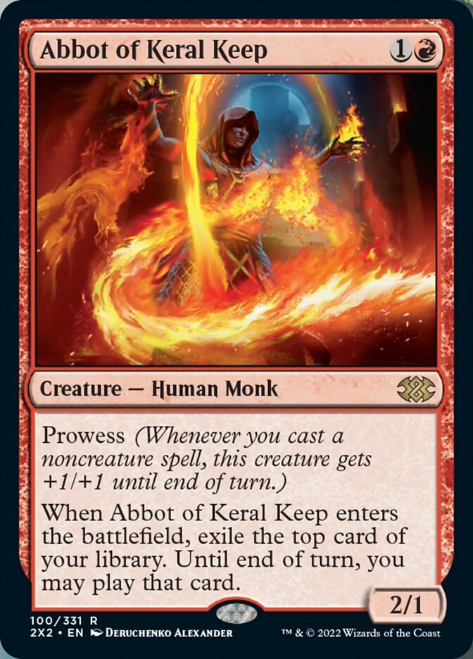 Abbot of Keral Keep [Double Masters 2022] | Boutique FDB TCG