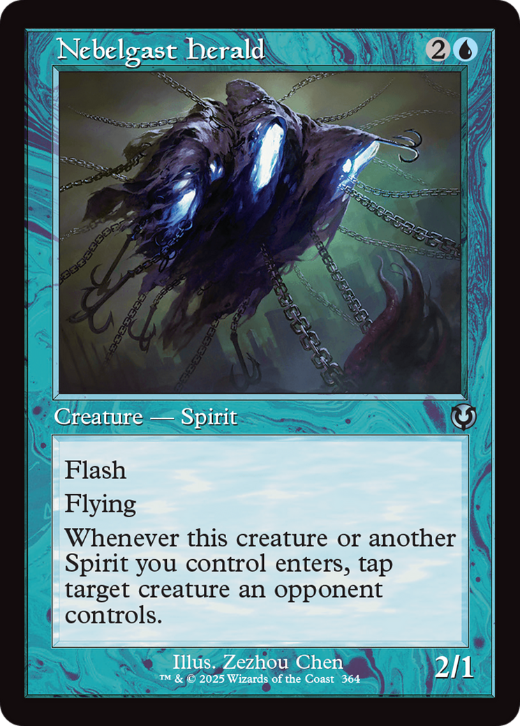 Nebelgast Herald (Retro Frame) [Innistrad Remastered] | Boutique FDB TCG