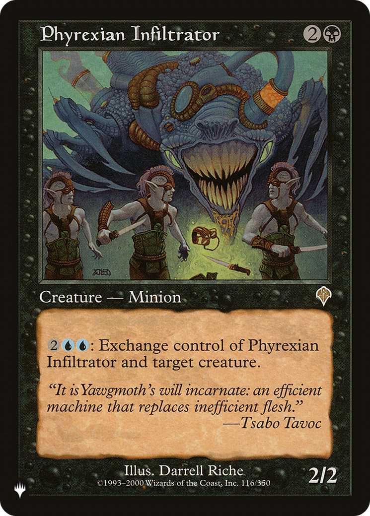 Phyrexian Infiltrator [The List] | Boutique FDB TCG